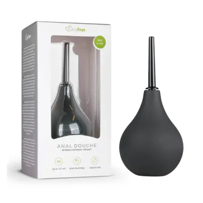 KLISTIR Easytoys Black Anal Douche (Medium)