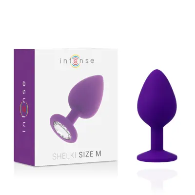 ANALNI ČEP Intense Shelki Purple Medium