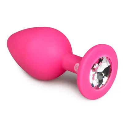 ANALNI ČEP Easytoys Diamond Medium Pink