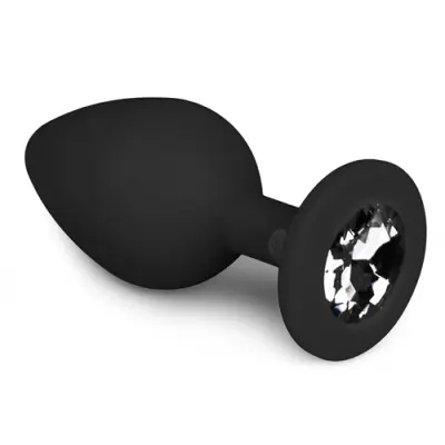 ANALNI ČEP Easytoys Diamond Medium Black