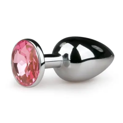 ANALNI ČEP Easytoys Silver/pink No.1