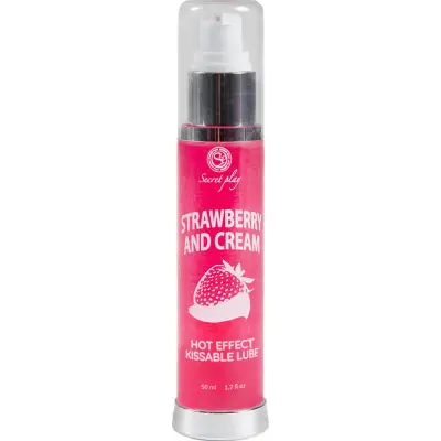 LUBRIKANT Secret Play Strawberry Hot Effect
