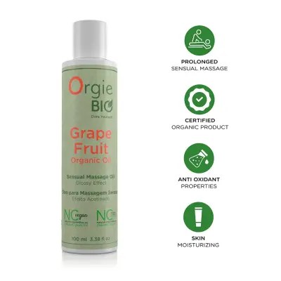 MASAŽNO OLJE Orgie Bio Grapefruit