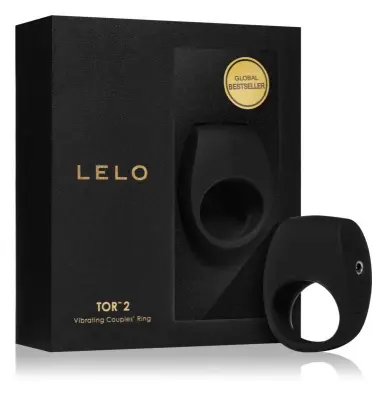 VIBRACIJSKI EREKCIJSKI OBROČEK Lelo Tor II Black