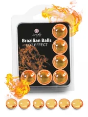 BRAZILSKE KROGLICE Secret Play Hot Effect 6/1