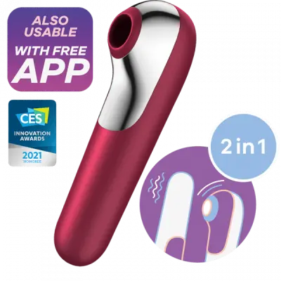 KLITORALNI STIMULATOR Satisfyer Dual Love Red