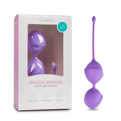 VAGINALNE KROGLICE Easytoys Jiggle Mouse Purple
