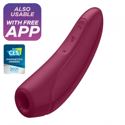 KLITORALNI STIMULATOR Satisfyer Curvy 1+ Red