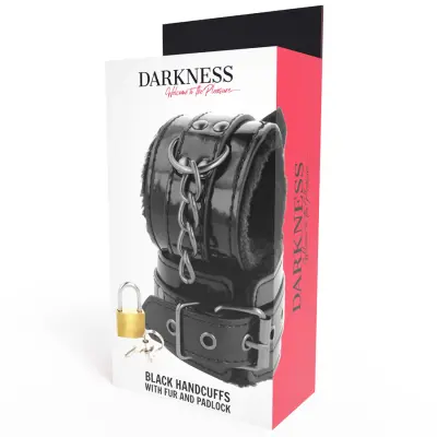 LISICE Darknes Wrist Restraints Black