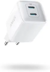 ANKER 521 40W 2x USB-C stenski adapter