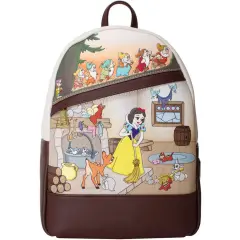 LOUNGEFLY DISNEY SNOW WHITE AND THE SEVEN DWARFS mini nahrbtnik