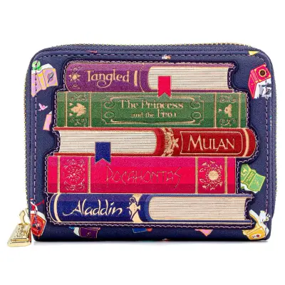 LOUNGEFLY DISNEY PRINCESS BOOKS denarnica