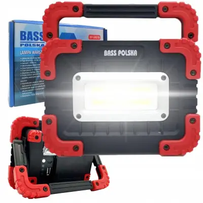 Prenosni akumulatorski gradbeni LED 20W reflektor COB 6000mAh USB