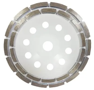 Dvoredna diamantna plošča za brušenje 180mm