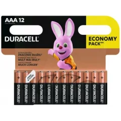 Alkalne baterije Duracell Basic LR03/AAA 12 kos