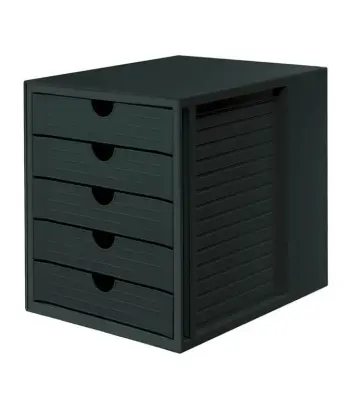 HAN Predalnik SYSTEM BOX zaprt, črn