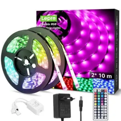 Set LED trak 20m RGB IP20 – 2x10m 5050 SMD
