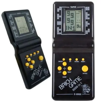 Ročna žepna LCD igralna konzola retro 9999 iger