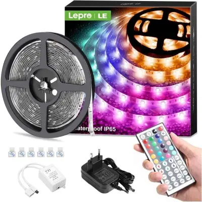 Set LED trak RGB 5m IP65 + daljinec 44 tipk