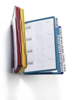 Durable Stojalo Vario stenska (5512) z 20 mapami