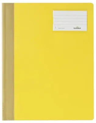 Durable Mapa s sponko (2500) rumena, 25 kos