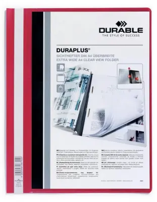 Durable Mapa Duraplus (2579) rdeča