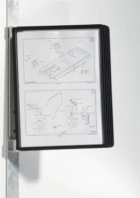 Durable Stojalo Vario (5914) magnetno 5 vložnih map