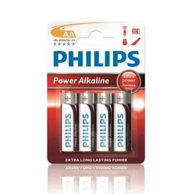 4x Power baterija AA – alkalna