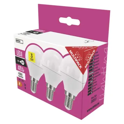 LED žarnica classic mini globe 6W E14 NW