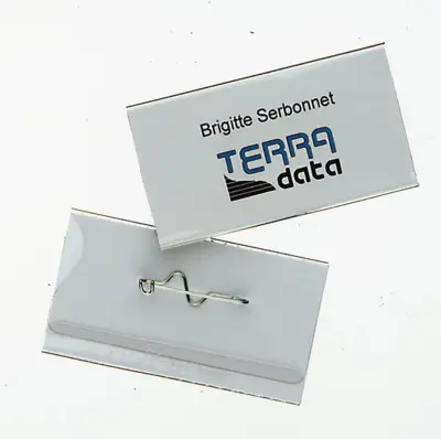 Durable Identifikacijske kartice 40x75mm (8608), 10 kos