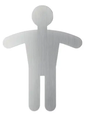 Durable Piktogram - simbol moški WC (4951) 120x90mm
