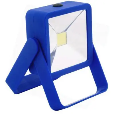 Mini COB LED delovna svetilka z magnetom modra
