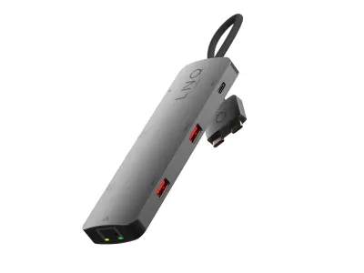 LINQ 7 in 2 D2 Pro LQ48011 RJ45, 2x HDMI 4K 60Hz, 2x USB-C 3.2 Gen2 PD 100W, 2x USB 3.2 Gen2 priključna postaja