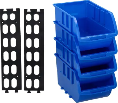 Stenski predalnik PVC – 6 delni organizator