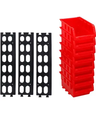 Stenski predalnik PVC – 10 delni organizator