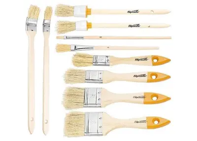 Set 10 slikopleskarskih čopičev hobi