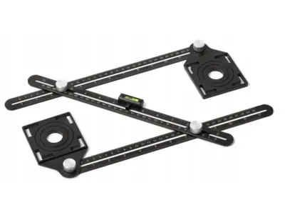 Univerzalni nastavljiv kotnik z nivelacijo za keramiko