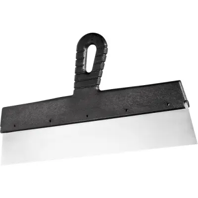 Široka fasadna inox gladilka 450mm