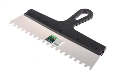 Zobata inox gladilka za polaganje keramike 300mm