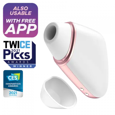 VIBRATOR Satisfyer Love Triangle App White