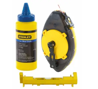 ABS označevalna vrvica 30m + modra kreda – visoka hitrost navijanja vrvi