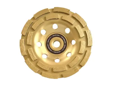 Diamantna plošča za brušenje betona 125mm dvovrstna M14