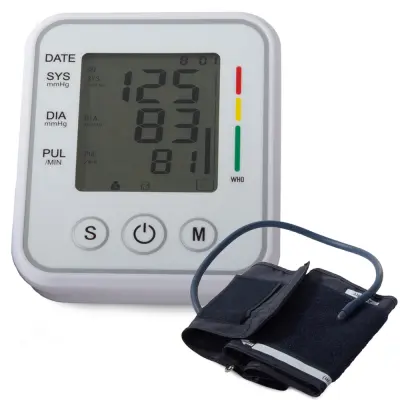 Elektronski LCD ramenski manometer – merilnik krvnega tlaka