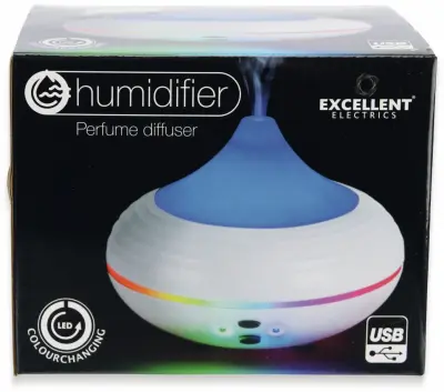 USB Izparjevalnik eteričnih olj – difuzor z RGB LED