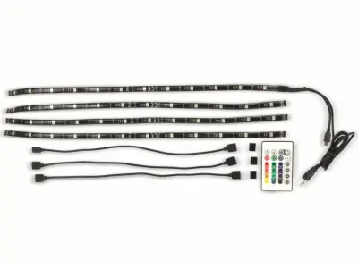TV LED trak RGB 4x 50cm USB