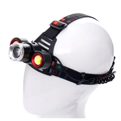 Naglavna LED akumulatorska svetilka Cree T6