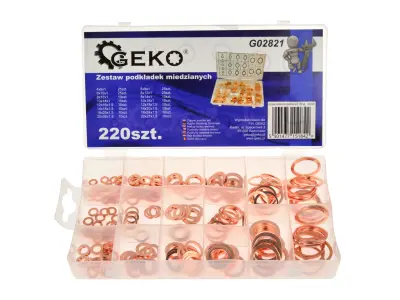 Set bakrenih podložk 220 kos