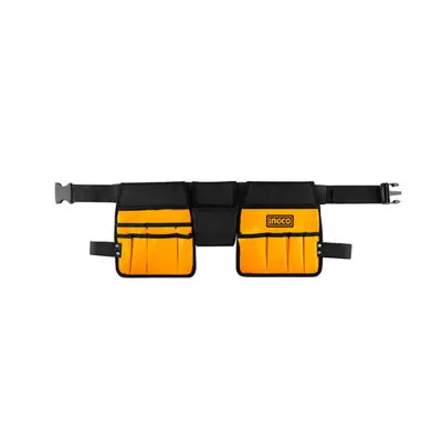 Montažni pas za orodje + žep za kladivo 14 žepov