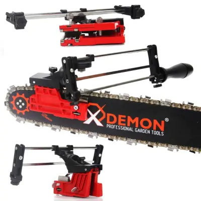 Pripomoček za brušenje verig motornih žag