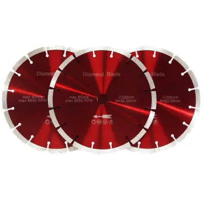 Diamantna turbo SEGMENTNA rezalna plošča 230mm TURBO